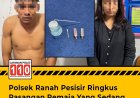 Tim Macan Pelangai Gerebek Kamar Hotel di Ranah Pesisir, Dua Pengguna Sabu Diamankan