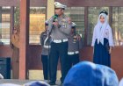 Tekan Pelanggaran Usia Pelajar, Satlantas Polres 50 Kota Edukasi Keselamatan Lalu Lintas di Sekolah