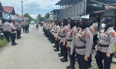 Polwan Polresta Padang Amankan Eksekusi Lahan Parupuk Tabing, Situasi Kondusif Tanpa Insiden