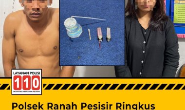 Tim Macan Pelangai Gerebek Kamar Hotel di Ranah Pesisir, Dua Pengguna Sabu Diamankan