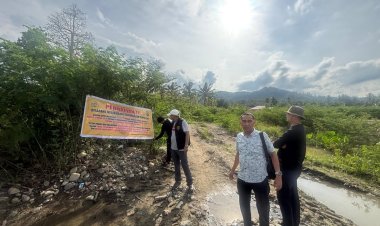 Dirkrimsus Polda Sumbar Bersama Tim Terpadu Prov Sumbar Tertibkan PETI di Sungai Baramas Pasaman, Alat Berat Komatsu Dipolice Line
