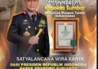 Presiden Prabowo Anugerahkan Satyalancana Wira Karya ke Perwira Polri, Kapolda Sumbar dan Kapolres Sijunjung Masuk Daftar