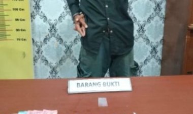 Polisi Tangkap Pria Diduga Pengedar Sabu di Padang Pariaman