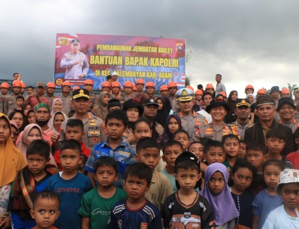 Wakapolda Sumbar Laporkan Langsung ke Kapolri, Jembatan Bailey II Palembayan Jadi Akses Vital 2.100 Warga